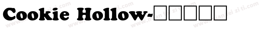 Cookie Hollow字体转换